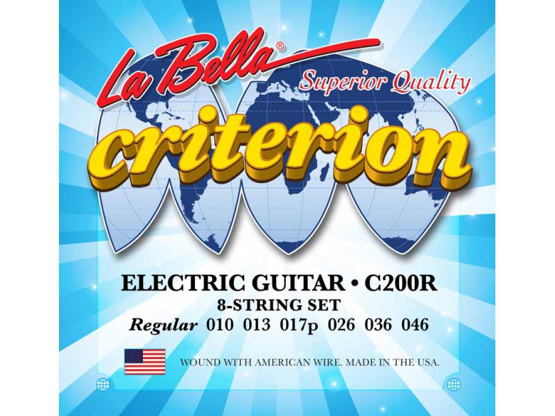 Струны La Bella C200R Criterion 010-046 для электрогитары