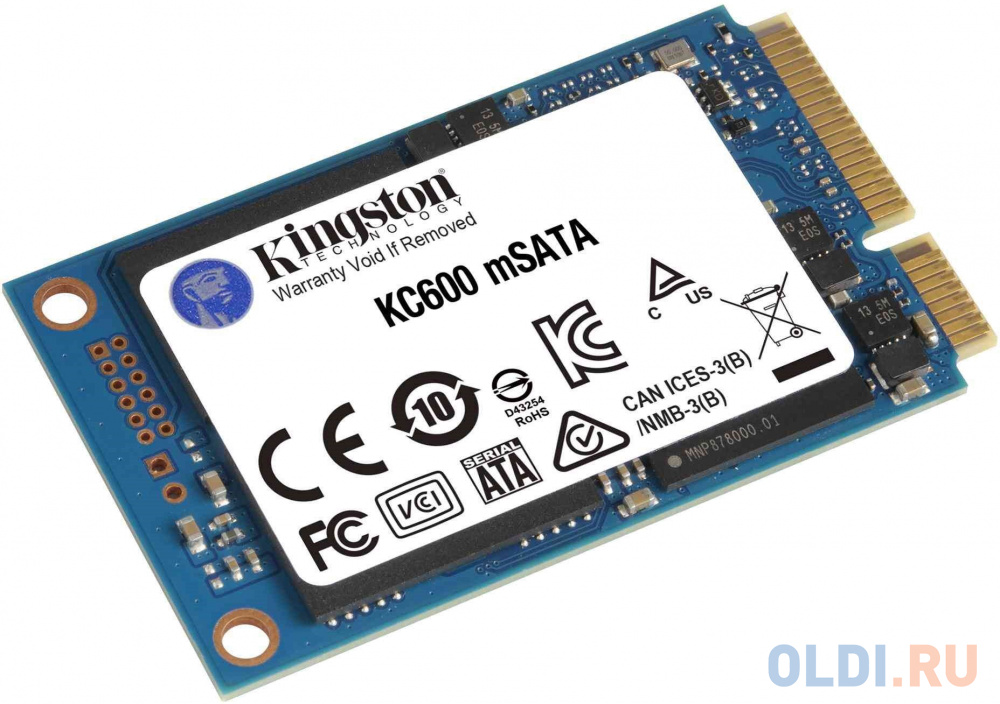 1024G SSD KC600 SATA3 mSATA  SKC600MS/1024G (316032)