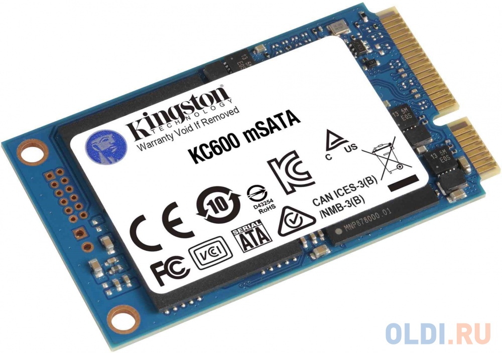 1024G SSD KC600 SATA3 mSATA  SKC600MS/1024G (316032) в Москвe