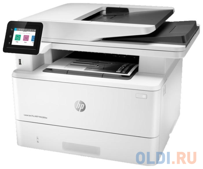 МФУ HP LaserJet Pro M428fdw  W1A30A  принтер/сканер/копир/факс, A4, ADF, дуплекс, 38 стр/мин, 512Мб, USB, LAN, WiFi (замена F6W15A M426fdw) в Москвe