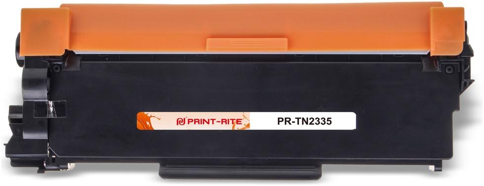 Картридж лазерный Print-Rite PR-TN2335 (TN-2335), черный, 1200 страниц, совместимый для Brother HL-L2300, HL-L2340, HL-L2360, HL-L2365, HL-L2500, HL-L2520, HL-L2540, HL-L2560, MFC-L2700, MFC-L2720, MFC-L2720DWR1, MFC-L2740