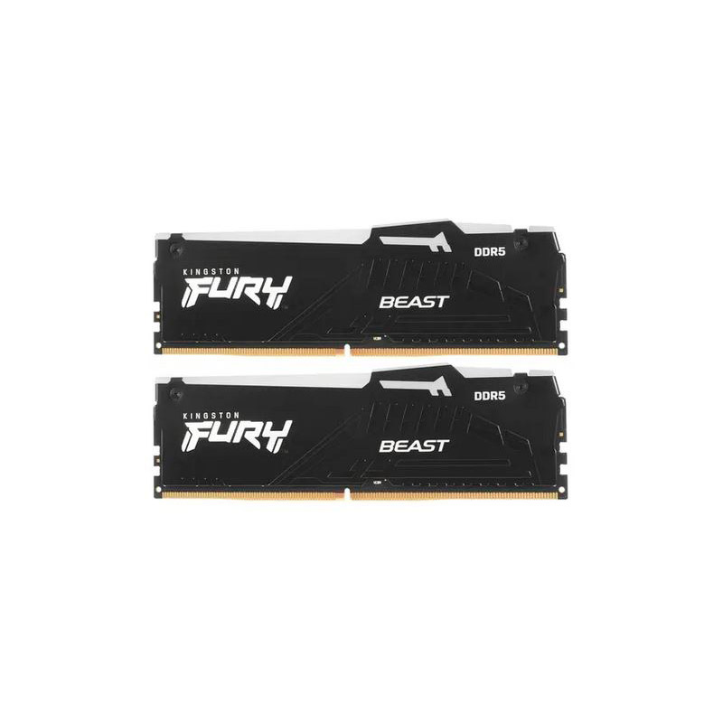 Модуль памяти Kingston Fury Beast RGB DDR5 DIMM 5600MHz PC-41600 CL40 - 64Gb (2х32Gb) KF552C40BBAK2-64 в Москвe