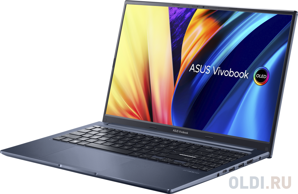 Ноутбук ASUS Vivobook 15X OLED X1503ZA-L1492 Intel Core i7-12700H/8Gb/SSD512Gb/15.6&quot;/OLED HDR 600nit/FHD/noOS/quiet blue (90NB0WY1-M00P80)