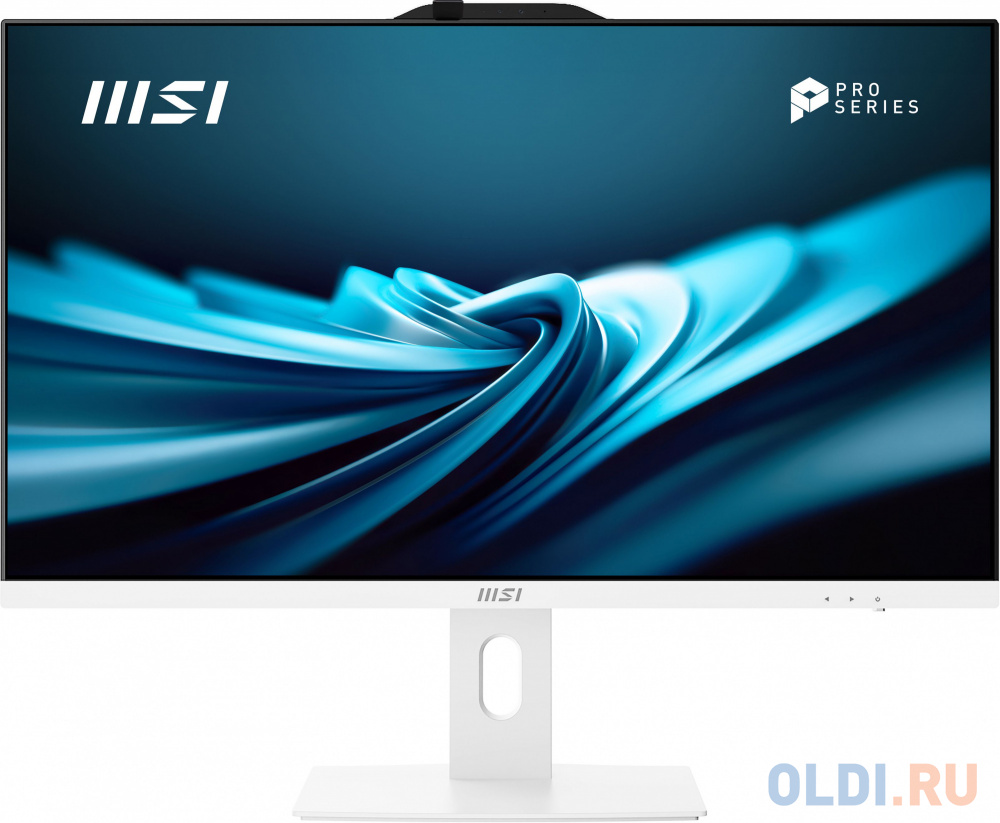 Моноблок MSI Pro AP272P 13MA-469XRU 27" Full HD i3 13100 (3.4) 16Gb SSD512Gb UHDG 730 noOS GbitEth WiFi BT 120W клавиатура мышь Cam белый 1920x10