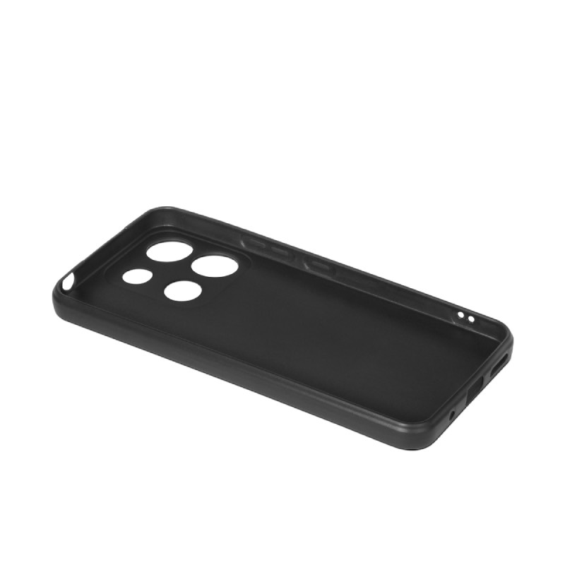 Чехол DF для Itel A60 Silicone Black itCase-10