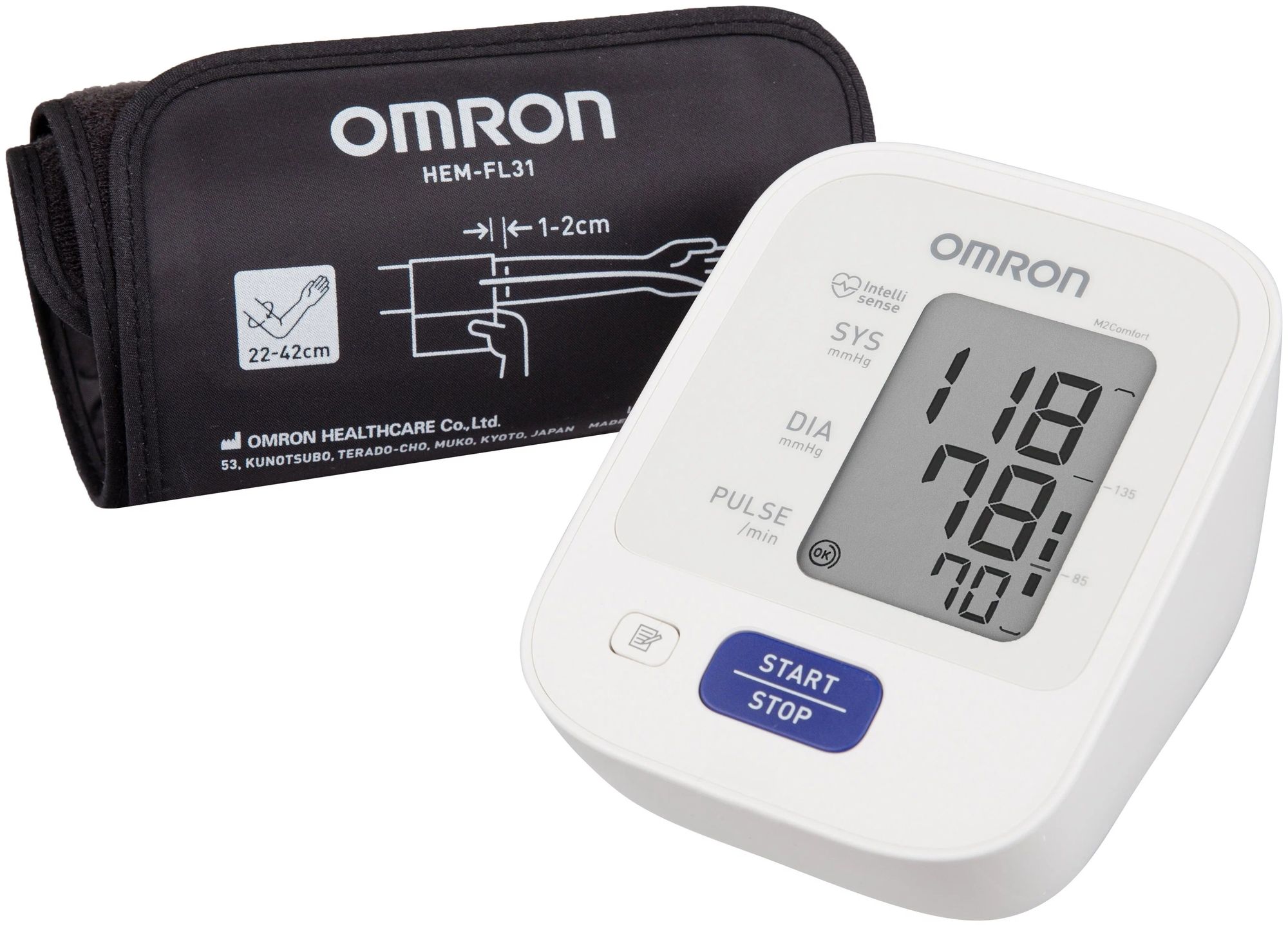 Тонометр OMRON М2 Comfort (ALRU) с адаптером в Москвe