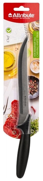 Нож филейный Attribute Knife Chef AKC038 19см в Москвe