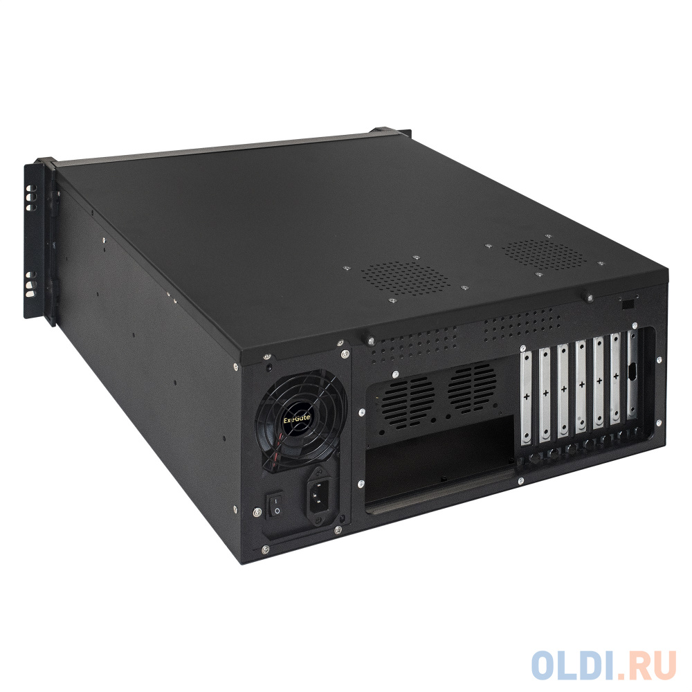 Серверный корпус ExeGate Pro 4U450-26/4U4020S <RM 19", высота 4U, глубина 450, БП 600RADS, USB>