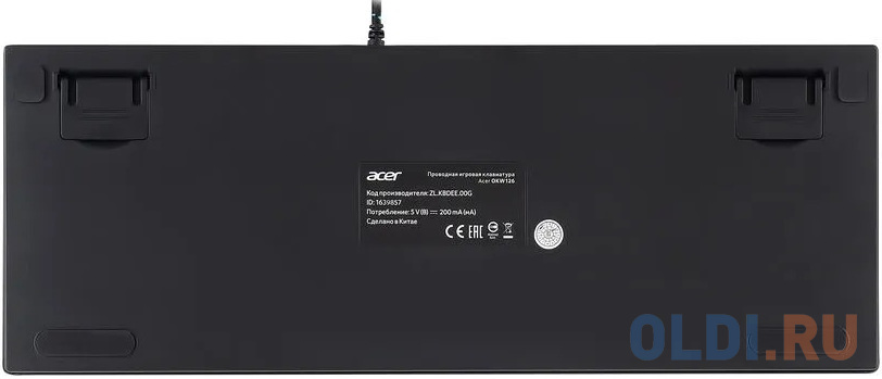 Клавиатура Acer OKW126 Black USB