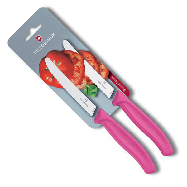 Набор ножей Victorinox Swiss Classic, 2шт., розовый (6.7836.L115B)