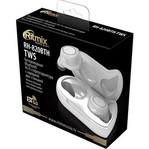 Наушники Ritmix RH-820BTH TWS white