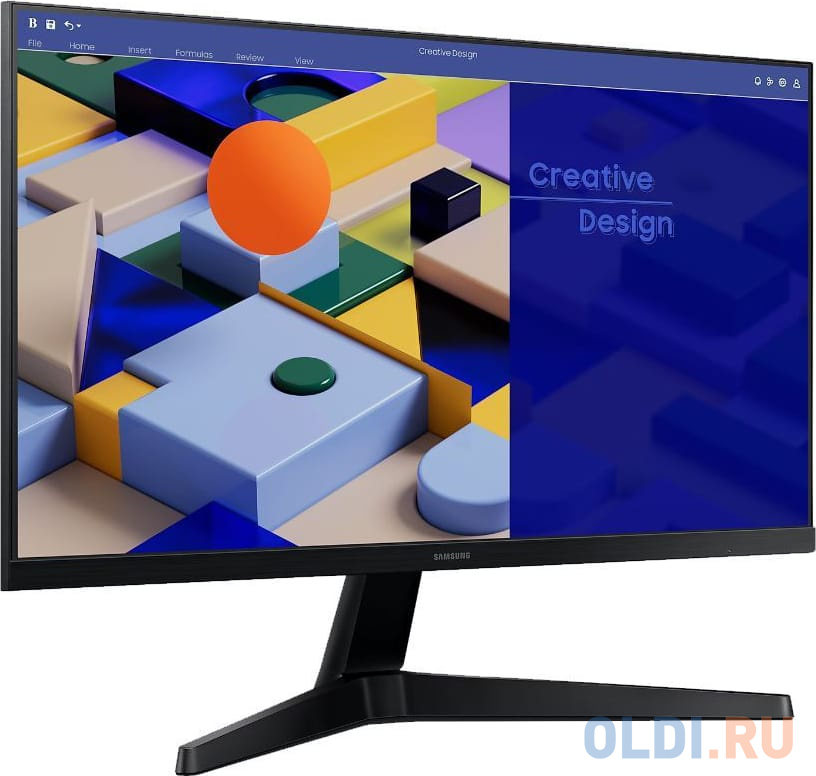 LCD Samsung 23.8" S24C312EAI черный {IPS 1920x1080 75Hz 5ms 250cd 1000:1 D-Sub HDMI} [LS24C312EAIXCI] в Москвe