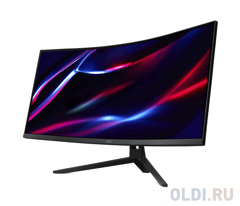 Монитор/ Acer ED343CURHbmiippx 34'',  ZeroFrame, Curved 1000R Black, 21:9, VA, 3440x1440, 1 / 4ms, 300cd, 100Hz, 2xHDMI(2.0) + 2xDP(1.2) + A