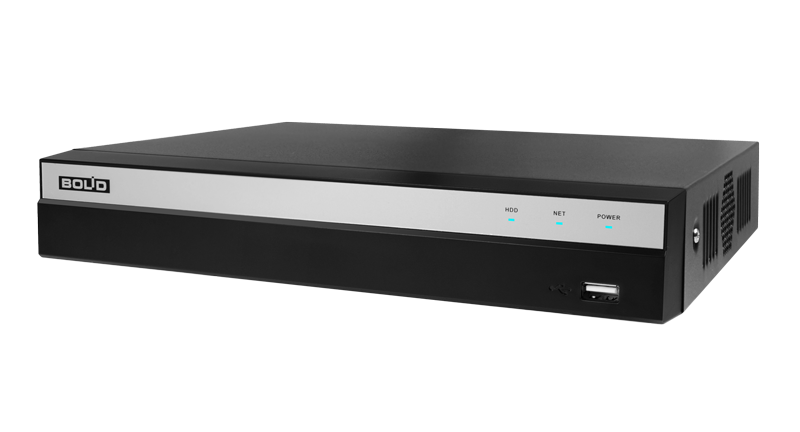Сетевой видеорегистратор (NVR) BOLID RGI-0412 Версия 2, каналов: 4, до 30 кадров/с, отсеков HDD: 1, IP (RGI-0412 Версия 2)