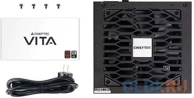 Chieftec Vita BPX-850S (ATX 2.53, 850W, 80 PLUS BRONZE, Active PFC, 120mm fan) Retail