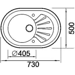 Кухонная мойка Seaman Eco Glass SMG-730W.B Gun PVD в Москвe