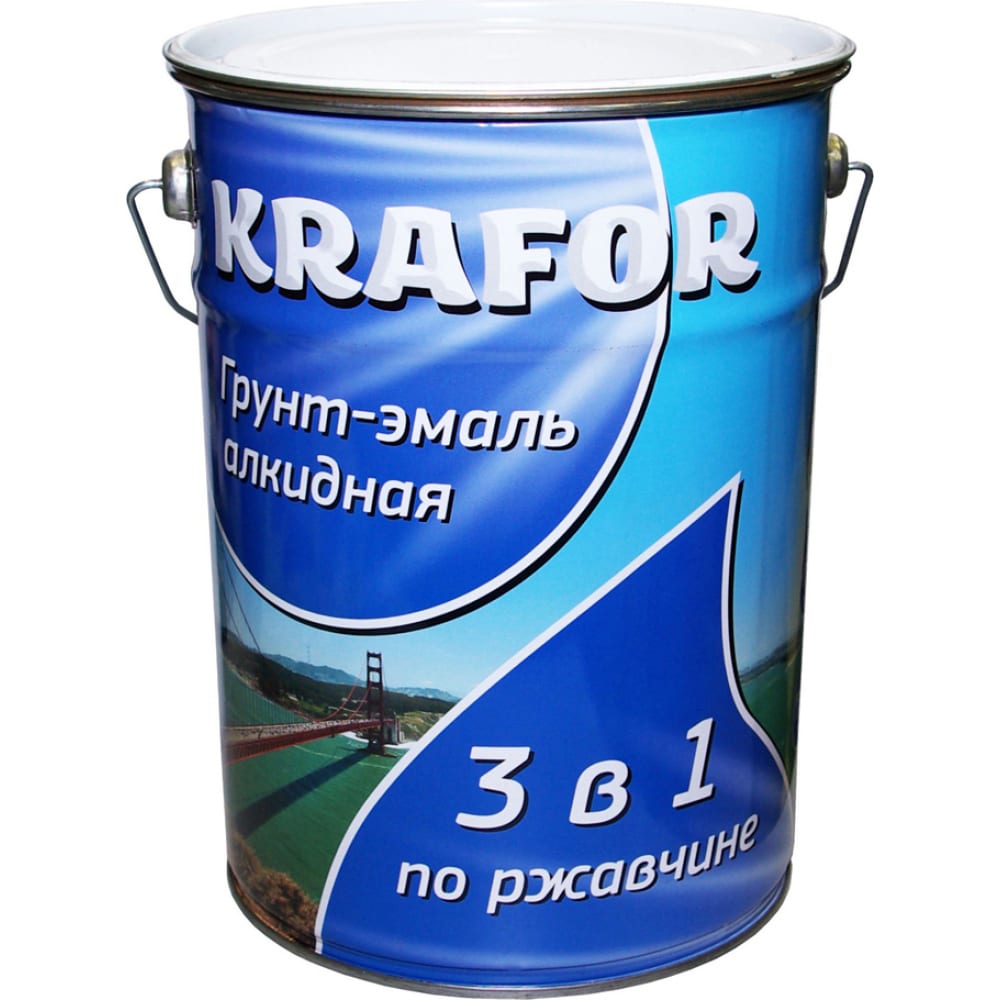 Грунт-эмаль по ржавчине KRAFOR