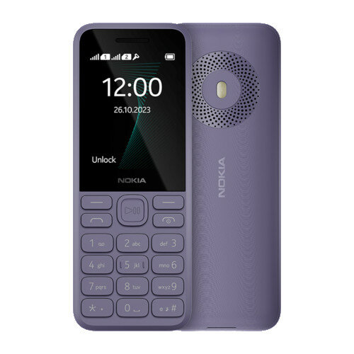 Мобильный телефон Nokia 130 DS TA-1576, 2.4" 320x240 TFT, 2-Sim, 1450 мА·ч, micro-USB, фиолетовый (286838534)