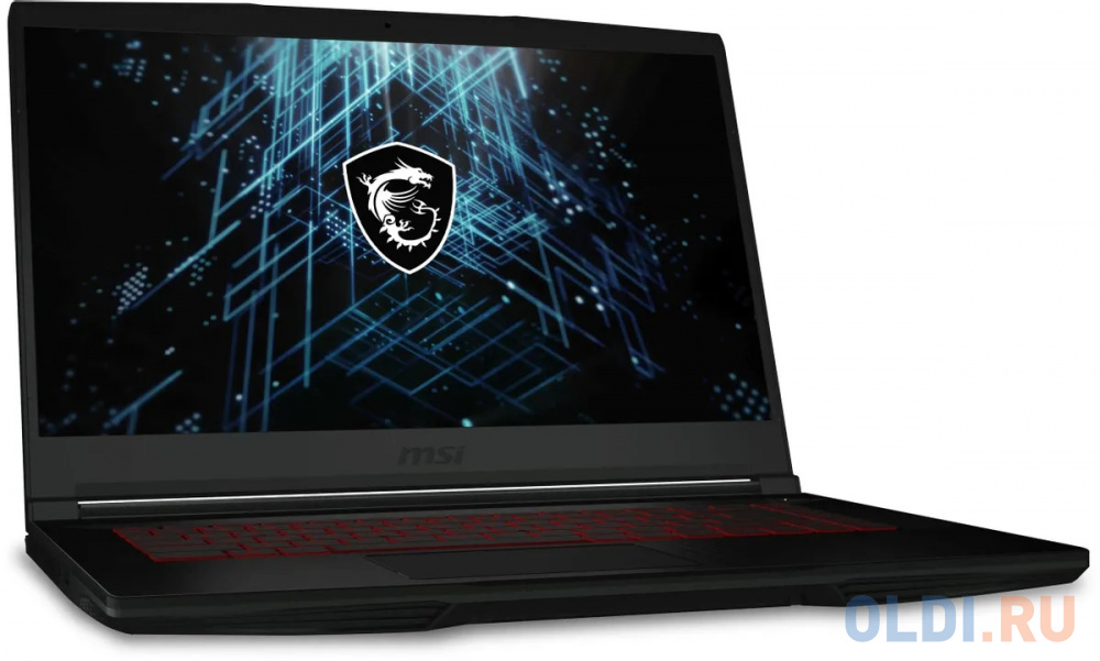 Ноутбук игровой MSI GF63 Thin 12UC-1036XRU, 15.6",  IPS, Intel Core i5 12450H 2ГГц, 8-ядерный, 16ГБ DDR4, 512ГБ SSD,  NVIDIA GeForce  RTX 3050 дл