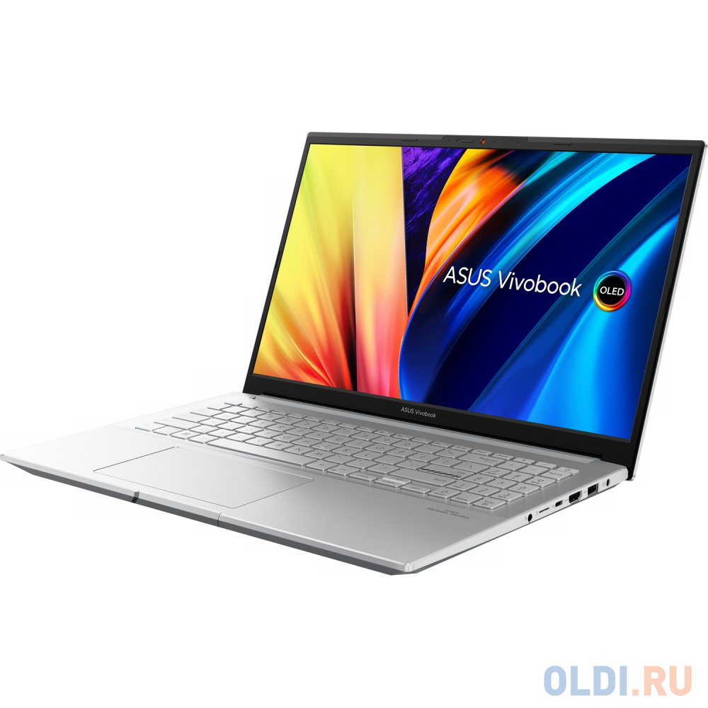 Ноутбук/ ASUS M6500XU-MA105 15.6"(2880x1620 OLED)/AMD Ryzen 9 7940HS(4Ghz)/16384Mb/1024PCISSDGb/noDVD/Ext:nVidia GeForce RTX4050(6144Mb)/Cam/BT/W