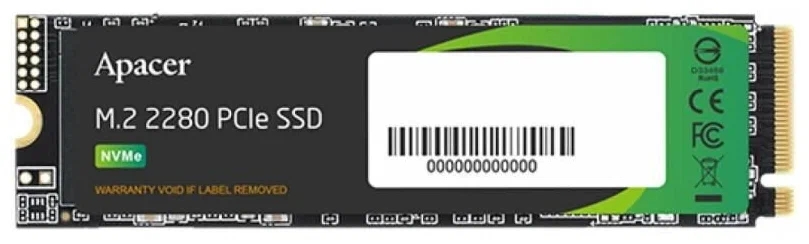 Накопитель SSD Apacer M.2 PCIE 2TB (AP2TBAS2280P4X-1) в Москвe