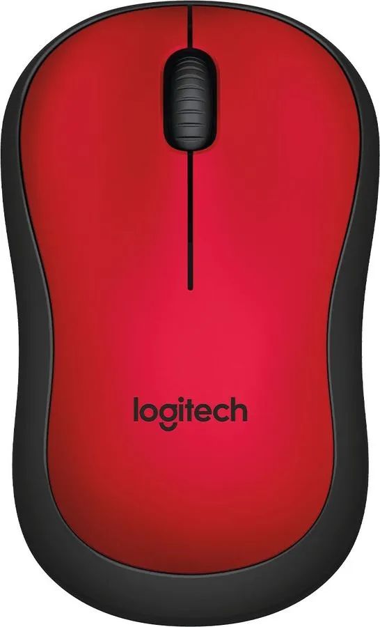 Мышь Logitech Silent Wireless Mouse M220 Red в Москвe