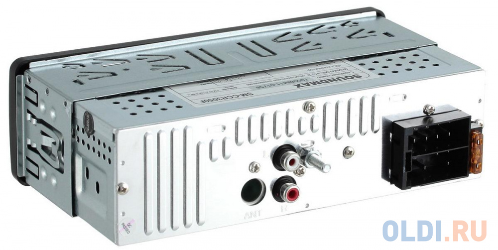 Автомагнитола Soundmax SM-CCR3050F USB MP3 FM SD MMC 1DIN 4x45Вт черный