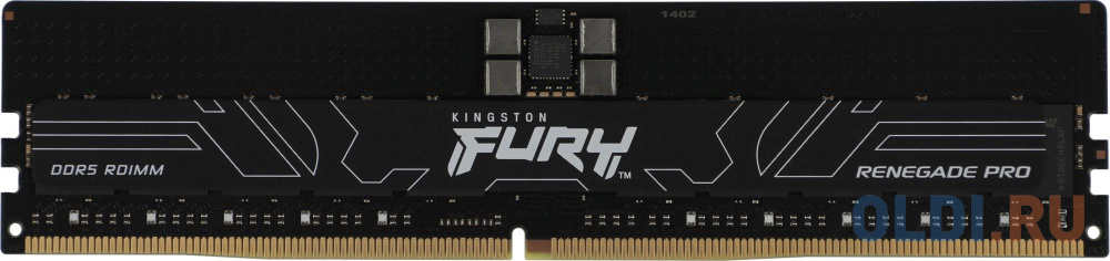 Модуль памяти Kingston 32GB DDR5 6400 FURY Renegade Pro RDIMM Black EXPO ECC Registered DIMM (Single Module) 2RX8 32-39-39 1.4V 288-pin 16Gbit