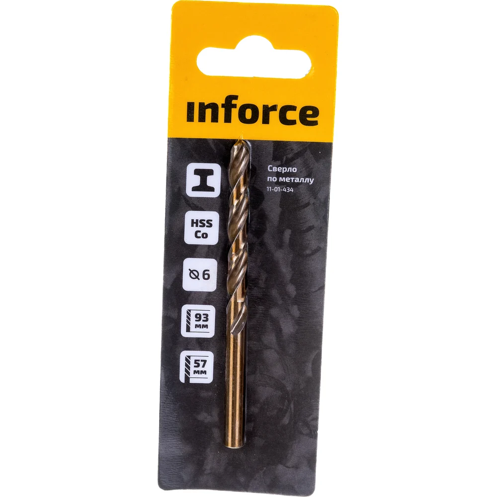 Сверло по металлу Inforce