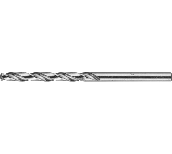 Сверло ⌀7.5 мм x 10.9 см/6.9 см, Р6М5, по металлу, ЗУБР Профессионал, 1 шт. (29625-7.5)