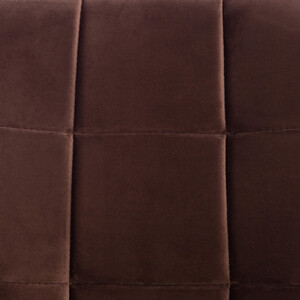 Стул TetChair CHILLY (mod. 7095-1) / 1 шт. в упаковке, ткань/металл, высота до сиденья 50 см, коричневый barkhat 12/белый
