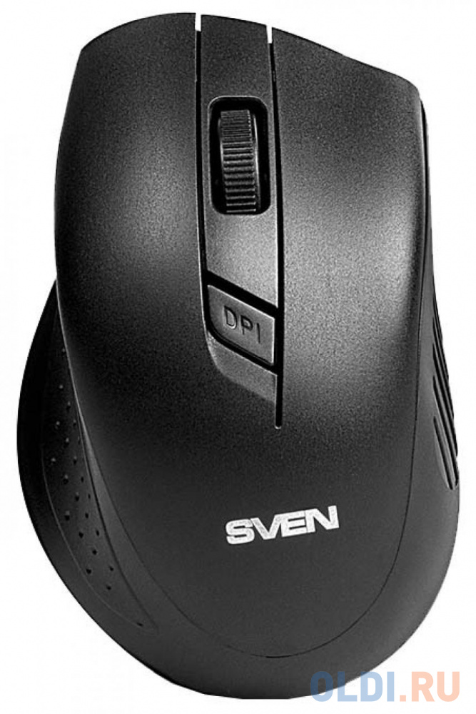 Беспроводная мышь SVEN RX-325 Wireless черная, 4 клавиши, эргономичная форма, блистер в Москвe