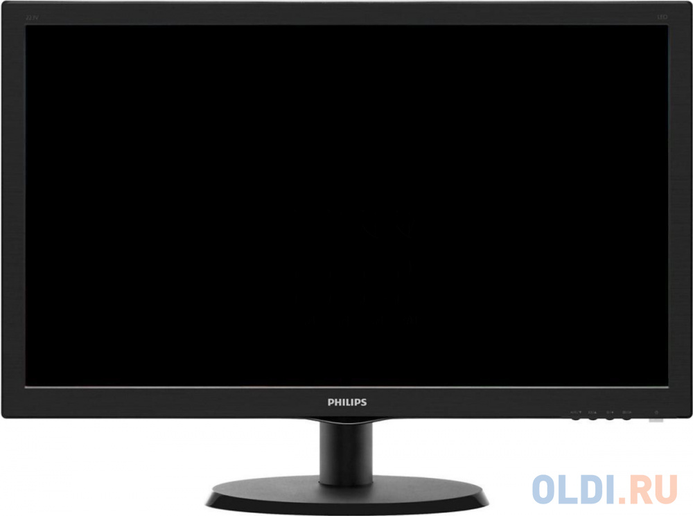 Монитор 22" Philips 223V5LSB черный TN 1920x1080 250 cd/m^2 5 ms DVI VGA в Москвe