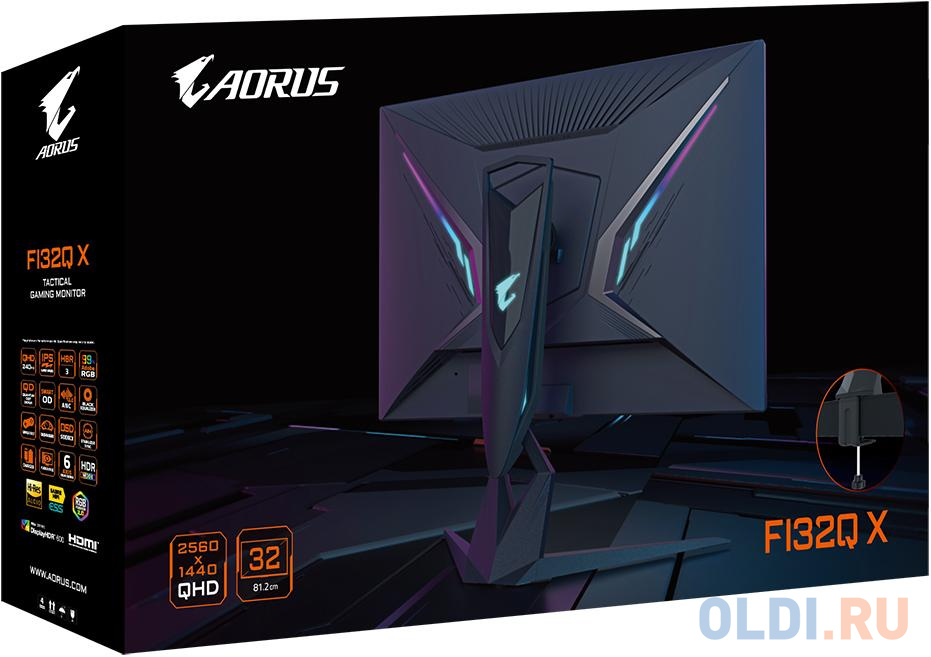 Монитор 31.5" GigaByte Aorus FI32Q X