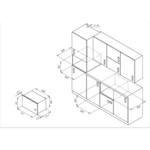 Встраиваемая микроволновая печь Kuppersberg HMW 620 B