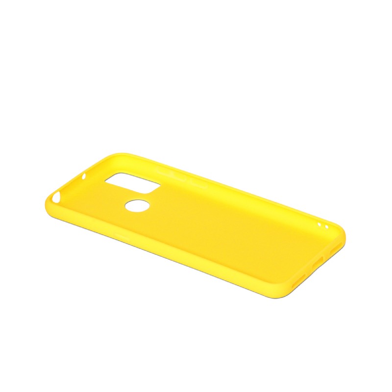 Чехол DF для TCL 20Y Silicone Yellow tcCase-04