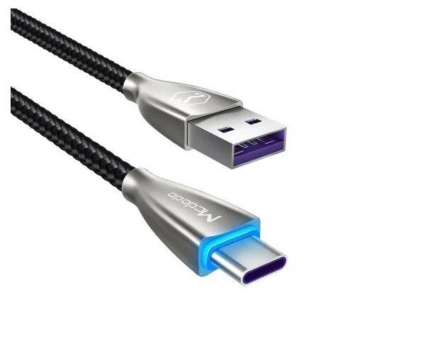 Кабель Mcdodo Excellence Series USB - Type-C, 5А, 1 метр, чёрный