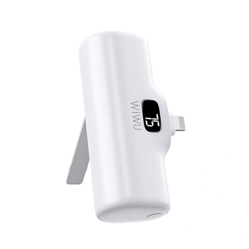 Внешний аккумулятор Wiwu Power Bank Capsule Tail Plug 5000mAh Wi-P017-L