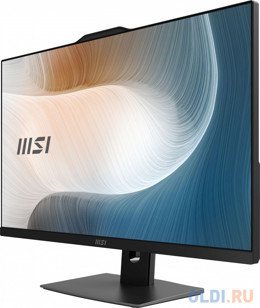 Моноблок MSI Modern AM272P 12M-484RU 27" Full HD i5 1235U (1.3) 16Gb SSD512Gb Iris Xe noOS GbitEth WiFi BT 120W клавиатура мышь Cam черный 1920x1 в Москвe