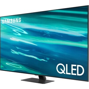 Телевизор QLED Samsung QE50Q80AAU (50'', 4K UHD, Smart TV, Tizen, Wi-Fi, черный) в Москвe