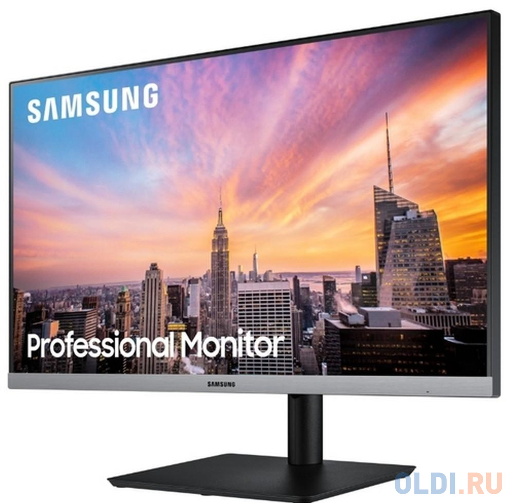 Монитор Samsung 23.8" S24R650FDI темно-серый IPS LED 16:9 HDMI матовая HAS Pivot 700:1 250cd 178гр/178гр 1920x1080 D-Sub DisplayPort FHD USB 5.1к