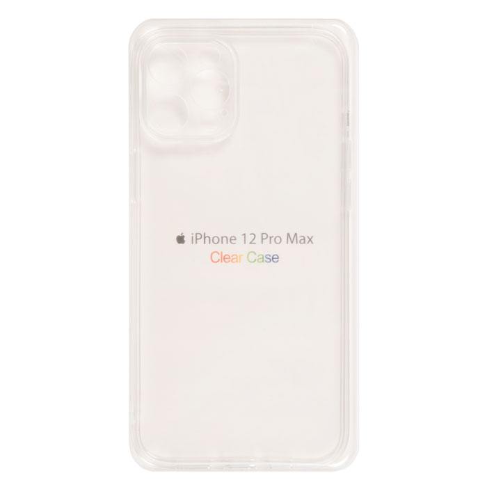 Чехол-накладка G-Case для смартфона Apple iPhone 12 Pro Max, силикон, прозрачный (886702)