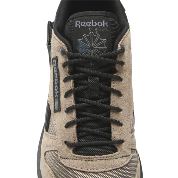 Кроссовки Reebok Classic Leather р.42 EUR Beige-Blue-Black 100025108