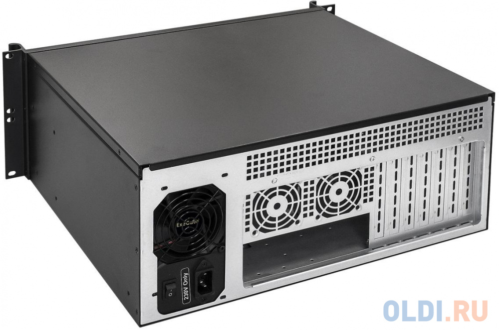 Серверный корпус ExeGate Pro 3U450-08 <RM 19", высота 3U, глубина 450, БП 1100RADS, USB> в Москвe