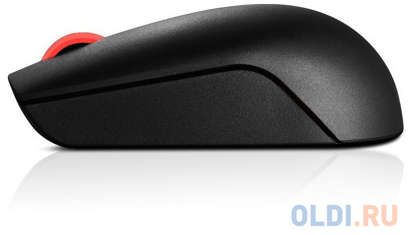 Мышь беспроводная Lenovo Essential Compact Wireless Mouse чёрный USB + радиоканал в Москвe