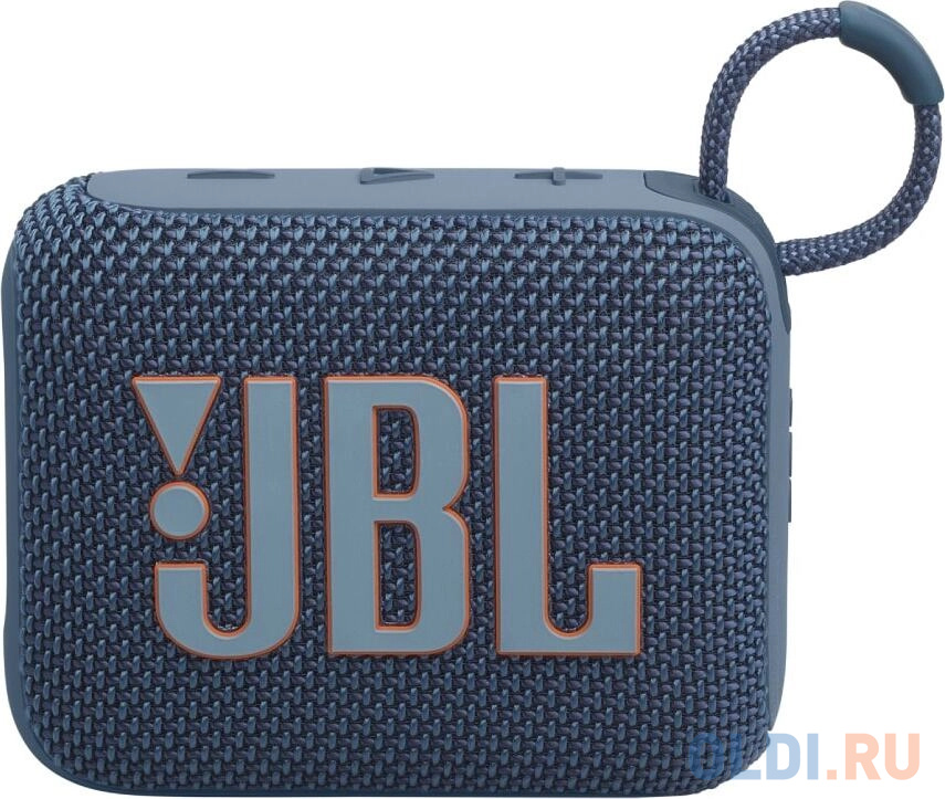 Колонка портативная JBL GO 4 Blue [4.2 Вт, Bluetooth 5.3, Время работы - 7 ч.] в Москвe