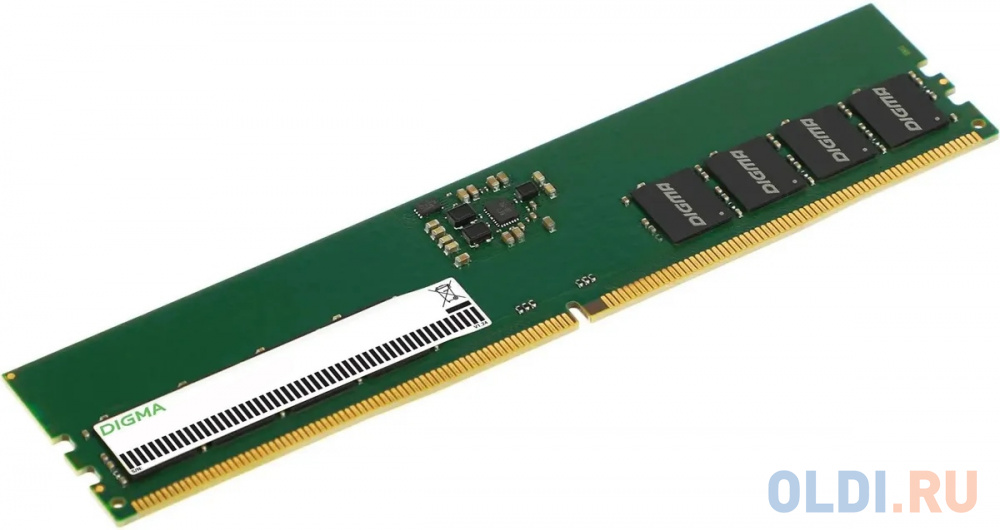 Память DDR5 32GB 6000MHz Digma DGMAD56000032D RTL PC5-48000 CL30 DIMM 288-pin 1.35В dual rank Ret в Москвe