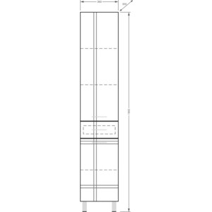 Пенал Stella Polar Опера 36 белый (SP-00000013)