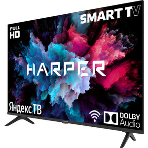 Телевизор HARPER 43F750TS (43'', FullHD, 60Гц, SmartTV, Android, Яндекс, WiFi)