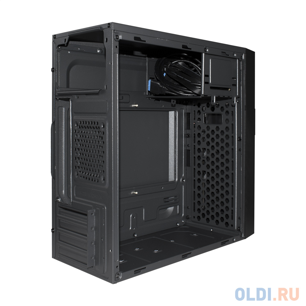 Корпус Minitower ExeGate BAA-105U4-01 (mATX, без БП, 4*USB3.0, HD аудио, черный)